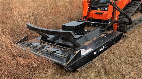 brush cutter for skid steer kubota|kubota brush clearing attachments.